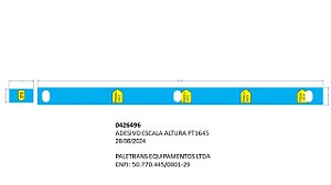ADESIVO ESCALA ALTURA PT1645 - Código 0426496