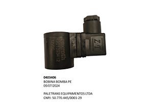 BOBINA BOMBA BOSCH PE - Código 0403406