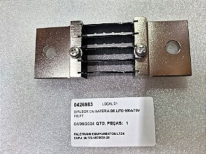 DIFUSOR DA BATERIA DE LITO 500A/75V PR/PT - Código 0426983
