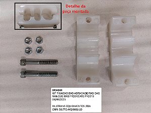 KIT FIXACAO DAS ABRACADEIRAS DAS MANGUEIRAS PR2010 ATE PR201 - Código 0434044