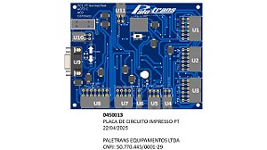 PLACA DE CIRCUITO IMPRESSO PT - Código 0450013