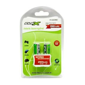 PAR Bateria recarregável Flex Gold AA 2500 mah 1.2v