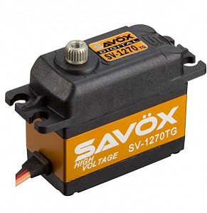 SERVO DIGITAL SAVOX - SV-1270TG PLUS  HV 7.4v Soft Start 40kg