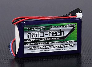 Bateria de Life 2100mah 6.6v 20C - NanoTech