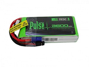 Bateria de Lipo Pulse 3600mah 7.4v 2S 15C p/X