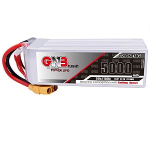 Bateria Lipo GNB 5000mah 22.2v 6S 50/100C