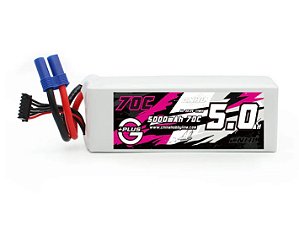 Bateria Lipo Cnhl G+plus 5000mah 22.2v 6s 70c EC5