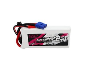 Bateria Life CNHL 2100mAh 6.6V 2S (LiFePO4) RX - EC3 & JST Plug
