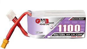 Bateria Lipo GNB 1100mah 11.4v 3S 60C XT30