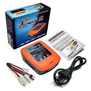 Carregador de Bateria L3PRO 3A 25W Lipo NiMh Life