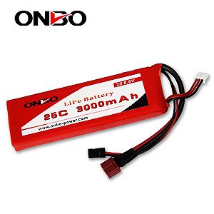 Bateria LIFE Onbo Power 3000mah 6.6v 25C