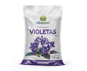 Terra Especial para Violetas 1,5kg Pacote Vitaplan
