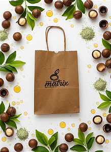 Sacola para Presente de Papel Kraft