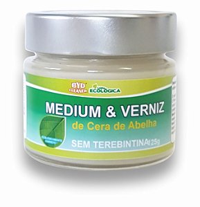 Medium & Verniz Cera de Abelha