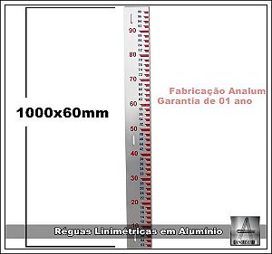 Comprar Regua Linimetrica para Hidrometria Analum em aluminio Promoção