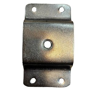 Chapinha Chapa Fixação Metal Inclinar 10 Graus Pe Palito Rosca 5/16