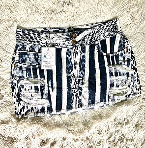 Saia em Jeans Desfiada da Marca Lança Perfume - TAM - 42