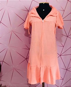 Saída de Praia Atoalhada Tipo Vestido - TAM. P