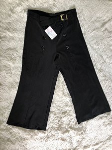 Calça Pantacourt Preta - TAM - M