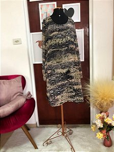 Vestido Estampado - TAM - G