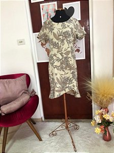 Vestido Estampado - TAM - 42