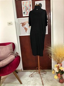 Vestido Malha Tipo Camiseta - TAM - GG