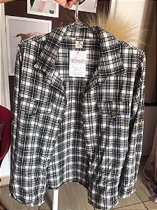 Camisa Flanelada Xadrez - TAM - M
