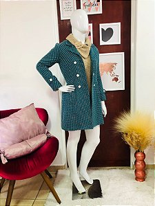 Casaco de Lã Batida em Poá - TAM. P