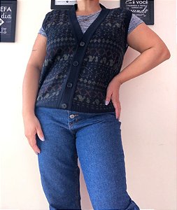 Pulôver Vintage com CGC - TAM - G