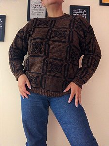 Suéter Vintage com CGC - TAM - G