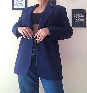 Blazer Importado Azul Marinho 42