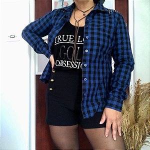 Camisa Xadrez da Marca Hering - TAM - M