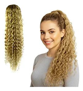 Rabo De Cavalo Cacheado Biofibra Funk Fashion Classic - MT27/613