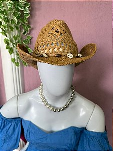 Chapéu Gypsy feminino de Praia de Palha Durinha estilo Cowboy Hippie Chic moda Boho Virginia