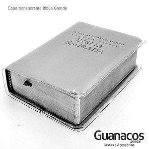 GRANDE  - capa para BÍBLIA NW | PVC Cristal