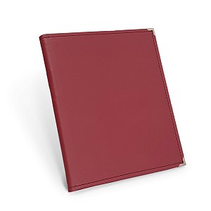 Pasta de Publicações Básica - Vermelho Romã