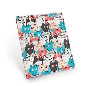 Pasta de Publicações - Linho Impermeável - Cats