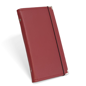 Porta Folhetos - Vermelho Romã