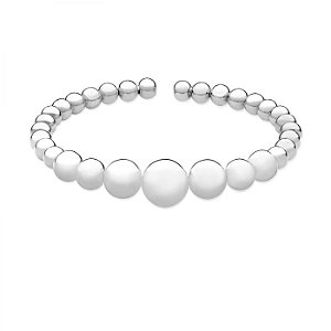 PULSEIRA MIX BOLAS G -  RÓDIO BRANCO