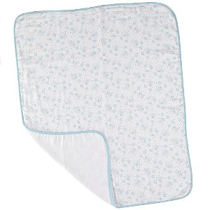 Cueiro de Fralda Estampado Teka 100% Algodão Azul
