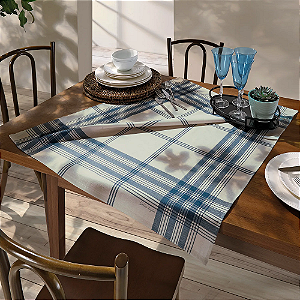 Toalha Centro de Mesa Dohler Clean Luna  Limpa Fácil 78 x 78cm