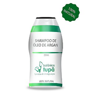 Shampoo de Óleo de Argan - 250 ml - Suaviza, hidrata e dá brilho