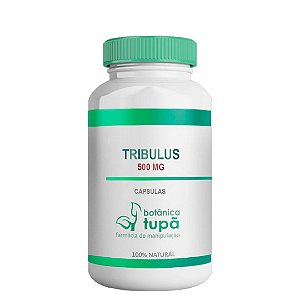 Tribulus terrestris 500mg- Com 40% Saponinas  - Aumento da massa muscular