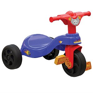 Triciclo Infantil Motoca para crianças Fast Azul
