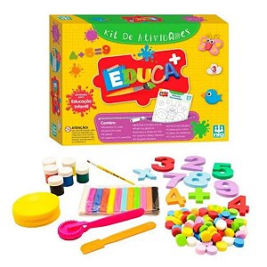 Kit 10 Jogos Clássicos de Tabuleiro NIG Brinquedos - Camilo's Variedades