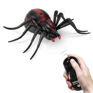 Aranha de Brinquedo Realista Controle Remoto Ghost Spider