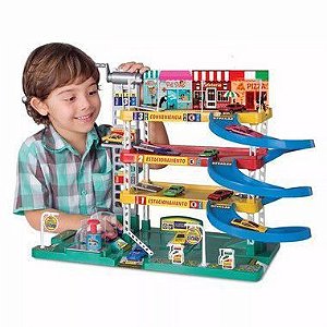 Trem Infantil Autorama com Trilhos Luz Som e Movimentos a Pilha Map Toys -  Camilo's Variedades