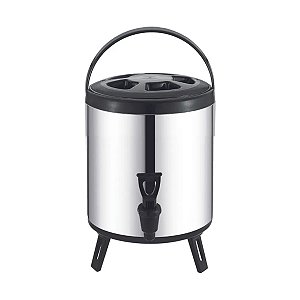 Botijão Térmico Inox Weck Galão 4L Conserva Bebidas Quente e Frio