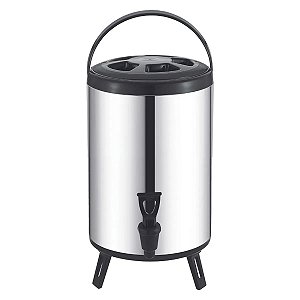 Botijão Térmico Inox Weck Galão 6L Conserva Bebidas Quente e Frio