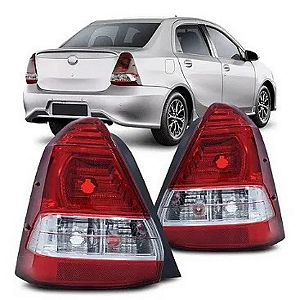 Lanterna Traseira Etios Sedan Platinium 2017 em Diante FITAM